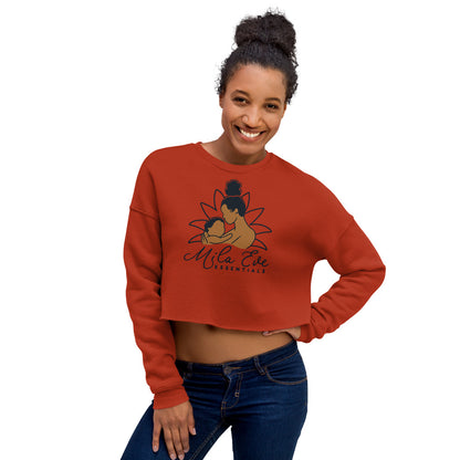 Signature Logo Crop Sweatshirt