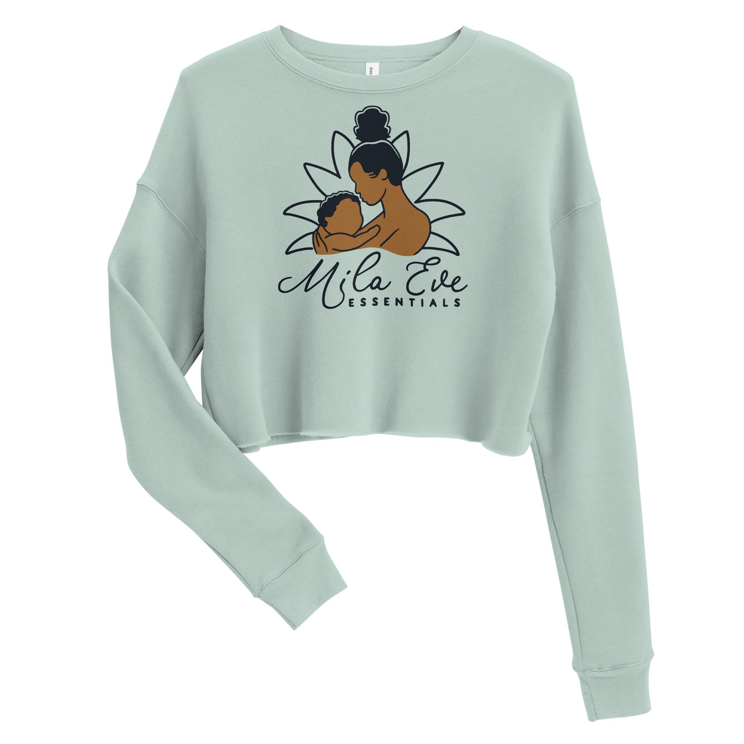 Signature Logo Crop Sweatshirt